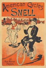 Snell Vélo/cycles Rmhh-poster Hq 40x60cm D'une Affiche Vintage