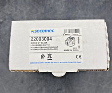 Socomec Interrupteur Sectionneur 22003004 + 22003000 + Pole Additionnel 22001004