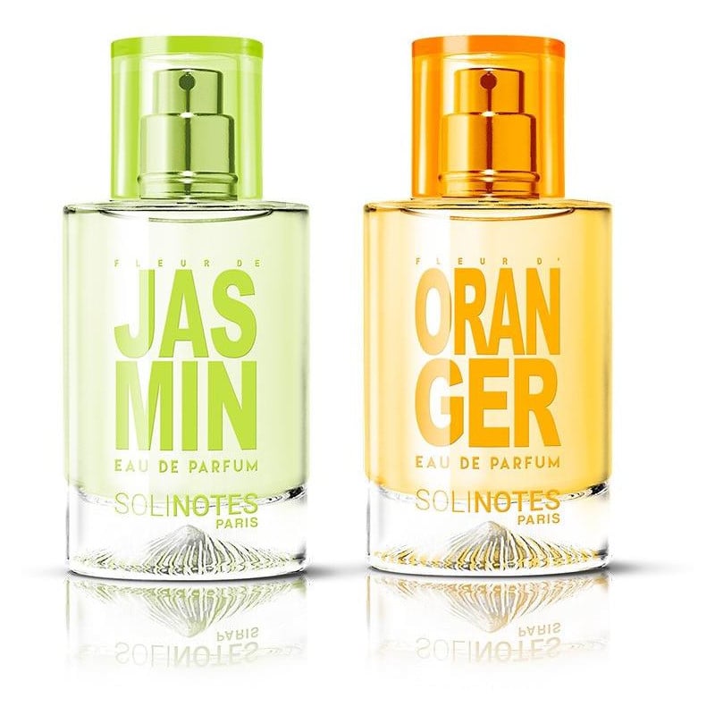 solinotes mix envoÃ»tant : eau de parfum jasmin 50ml et eau de parfum fleur d'oranger 50ml