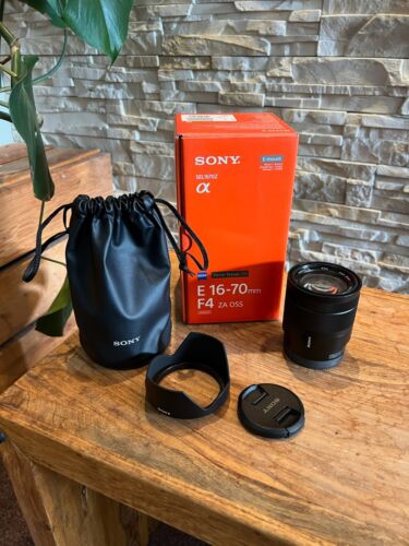 Sony E 16-70mm F4 Za Oss Lens - 2 Year Warranty