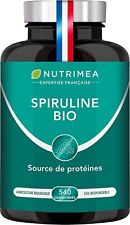 Spiruline Bio Sans Excipients & Ogm 19% De Phycocyanine Riche En Protéines Vegan