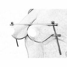 Stainless Steel Rack Compactor Breast Bondage Hard Tit Slave Bdsm Furniture