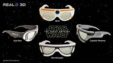 Star Wars Vii The Force Awakens Real D 3d Glasses Limited Edition (complete Set)