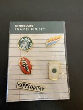 Starbucks 2020 Summer Enamel Pin Set “back To School” Use On Tote Or Backpack