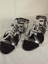 Stella Mccartney Women's Metallic Silver Lucy Star Sandals Sz 36 Reg$565.00