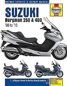 Suzuki Burgman 250 & 400 : '98 To '15, Paperback By Mather, Phil, Like New Us...