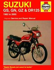 Suzuki Gs, Gn , Gz Et Dr125 Service Réparation Manuel: 1982 À 2005 ( Haynes Serv