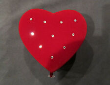 Swarovski Red Heart Jewelry Box New
