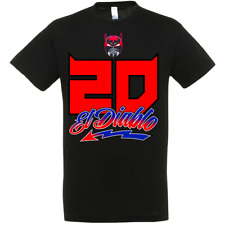 T-shirt El Diablo Fabio Quartararo Moto Gp Vêtement Tee Shirt Taille Xs-4xl Neuf