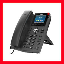 Telephone Ip Fanvil X3sg Pro 4 Lignes Sip 2x Gigabit Rj45 Poe New