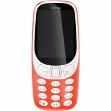 Téléphone Portable Nokia 3310 Rouge Ecran 6.2cm Caméra Bluetooth Autonomie 744h