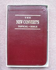 The New Convert's Bible - Topical - King James - Leather - New