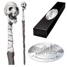 The Noble Collection - Death Eater Skull Character Wand - 14in (35cm) Wizarding 