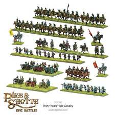 Thirty Year's War Cavalry - Plastic Miniatures For Pike & Shotte Epic Battles Hi
