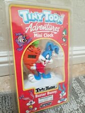 Tiny Toon Adventures Vintage Mini Clock Buster Bunny - 1990 Nelsonic