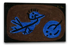 Toile/cadres Paul Klee - Blue-bird-pumpkin