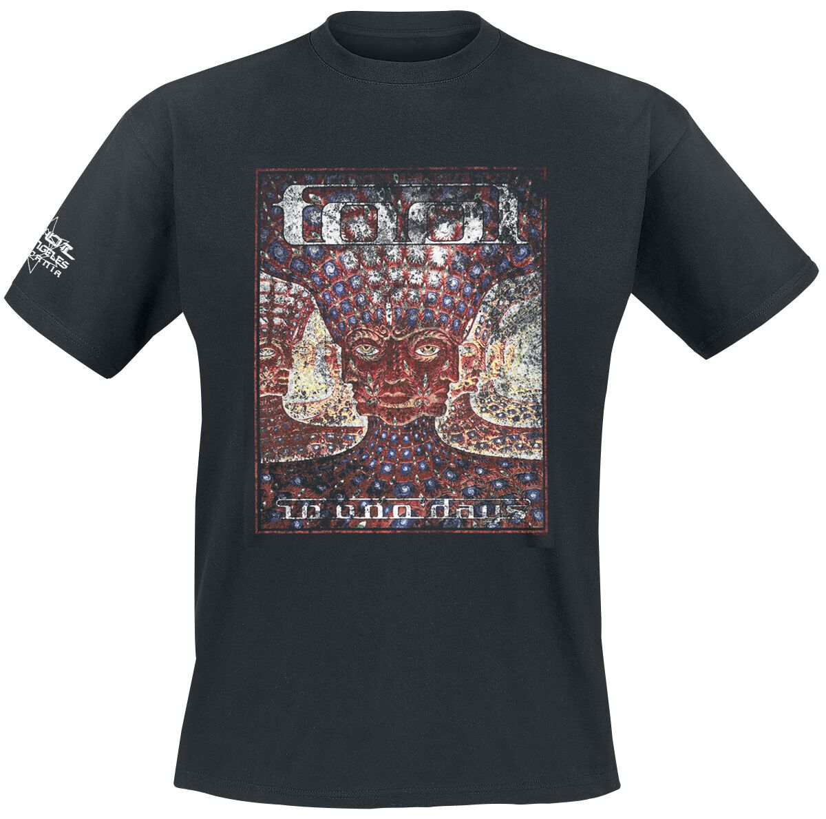 tool t-shirt manches courtes de - 10,000 days - s Ã  xxl - pour homme - noir donna
