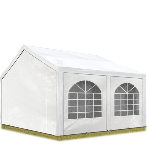 Toolport 3x4m Marquee / Party Tent, Pe 450, White - (91102)