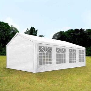 Toolport 4x8m Marquee / Party Tent, Pe 350, White - (90106)