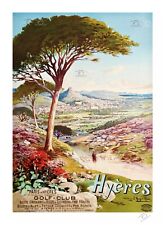 Tourisme Hyéres Rymd - Poster Hq 40x60cm D'une Affiche Vintage