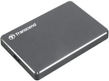 Transcend 1 Tb Usb 3.1 Gen 1 Portable Hard Drive - Storejet Ts1tsj25c3n Micro Us