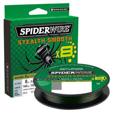 Tressé Spiderwire X8 Vert 300 Mt 8 Fils Stealth Smooth8