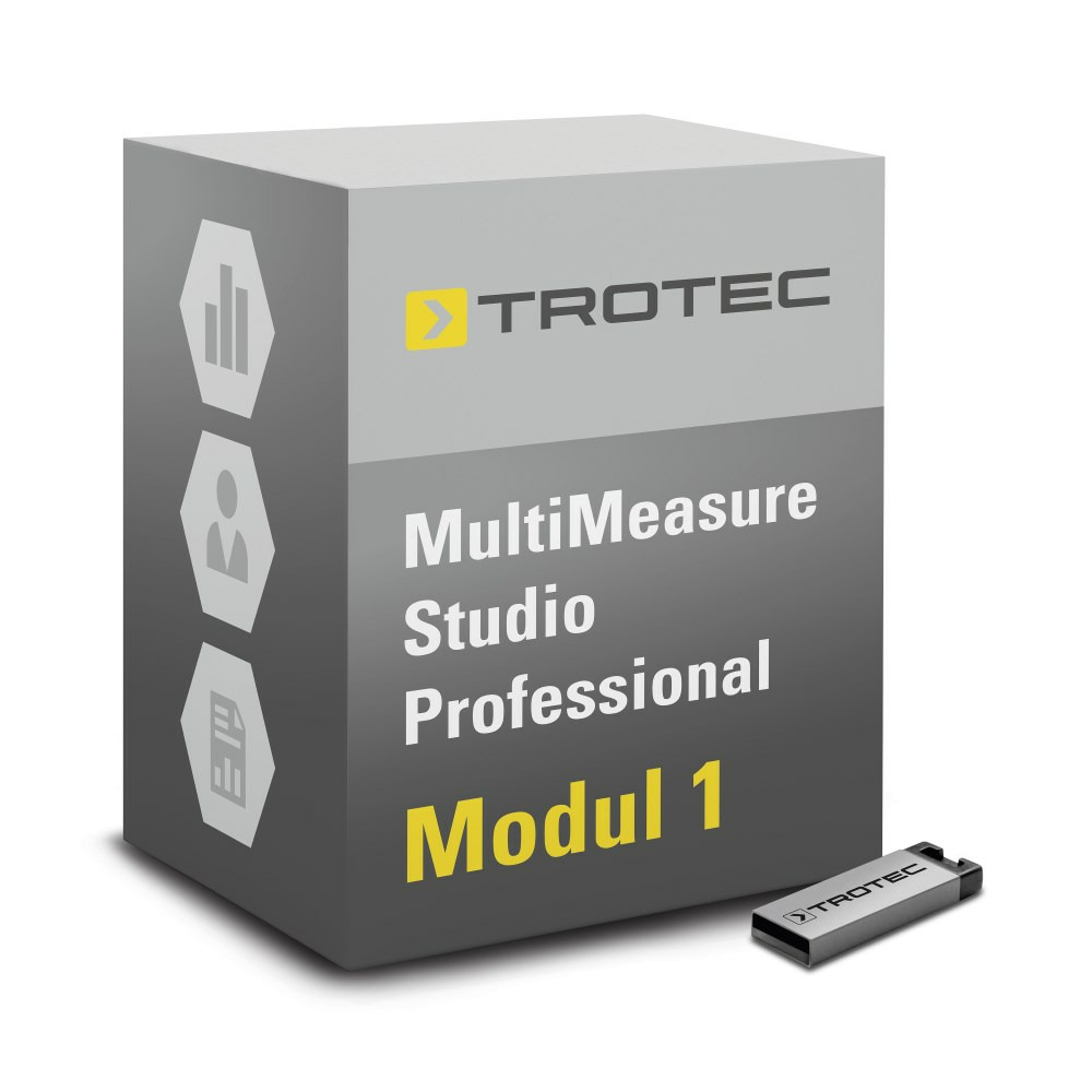 trotec logiciel multimeasure studio pro-module 1 dÃ©tection de fuite, diagnostic des bÃ¢timents/moisissures