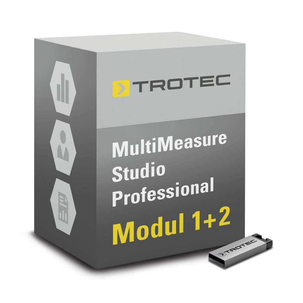 trotec logiciel multimeasure studio professional modules 1+2