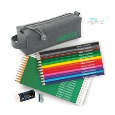 Étui Crayon Bloc Avec 12 Couleurs Et 12 Crayons Personnalisés Assortis - Bouteille