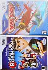 Two Wii Games Nib Wing Island And  Meet The Robinsons For Wii
