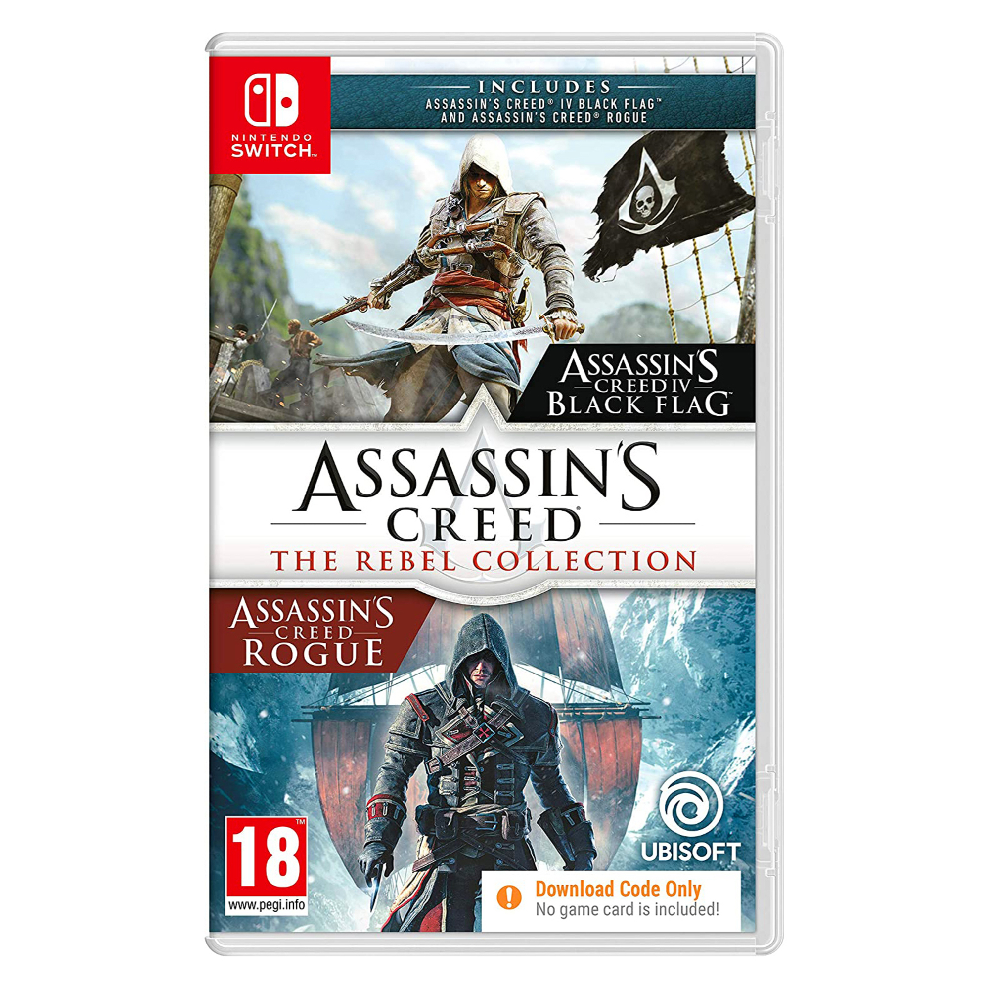 ubisoft assassin's creed: the rebel collection remastÃ©risÃ© multilingue nintendo switch - neuf