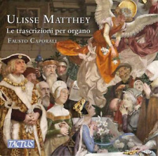 Ulisse Matthey Ulisse Matthey: Le Trascrizioni Per Organo (cd) Album