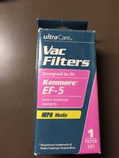 Ultra Care Vac Filter For Kenmore Ef-5 Kenmore Uprights Hepa Media New
