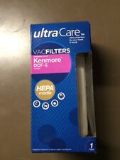Ultra Care Vac Filter For Kenmore Dcf-5 Kenmore Uprights Hepa Media New