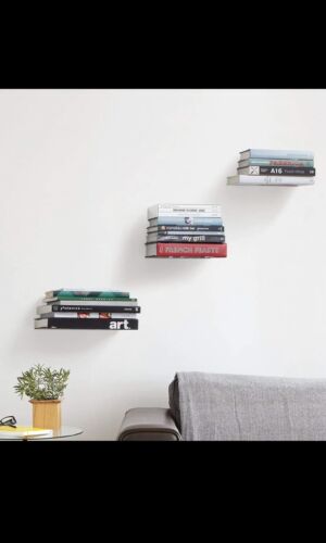 Umbra Conceal Wall Shelf Large Set Of 3 Wall Shelf Floating Decorative Shelf ...