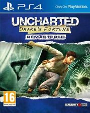 Uncharted : Drake's Fortune Remastered Jeu Pour Ps4 Neuf Sous Blister