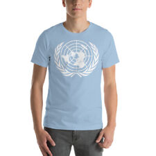 United Nations Flag Shirt Un World Onz Organization Logo Geek Nerd