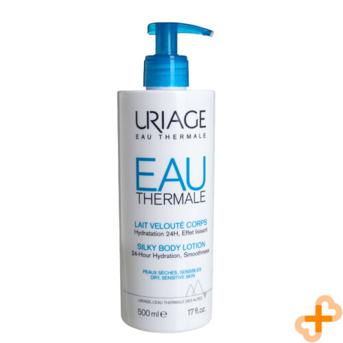 Uriage Eau Thermale Silky Body Lotion 500ml Hydration Smoothness Sensitive Skin