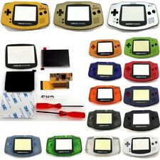 V2 Ips 10 Levels Backlight Lcd Screen Kit W/pre-cut Shell Cases For Gba Console