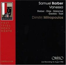 Vanessa (mitropoulos, Vpo, Vienna State Opera, Steber) (cd) Album