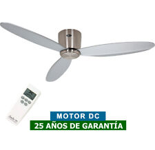 Ventilateur De Plafond Casafan 313280 Eco Plano Ii 132cm Gris / Chrome Brossé