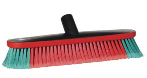 Vikan 475752 Water-fed Soft Vehicle Cleaning Wash Brush Large 370 Mm Rubber Edge