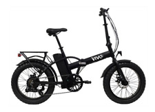 Vivobike Vf19 Noir E-bike Gras Vélo Électrique Pliable 20 