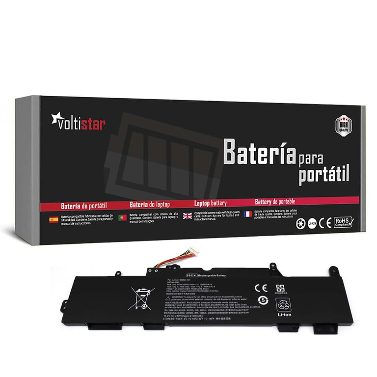 voltistar batterie d'ordinateur portable pour hp elitebook 840 g5 840 g6 735 g5 740 g5 ss03xl - neuf