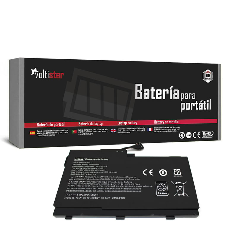 voltistar batterie pour ordinateur portable hp zbook 17 g3 808397-421 808451-001 ai06xl hstnn-c86c lb6x - neuf