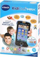 Vtech Kidicom Max Bleu Smartphone Enfant évolutif Educatif Cadeau Noël + Etui Fr
