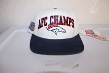 Vtg 90’s Super Bowl 33 Afc Champions Denver Broncos Snapback Hat Annco Starter