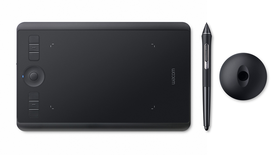 wacom intuos pro (s) tablette graphique noir 5080 lpi 160 x 100 mm usb/bluetooth - neuf