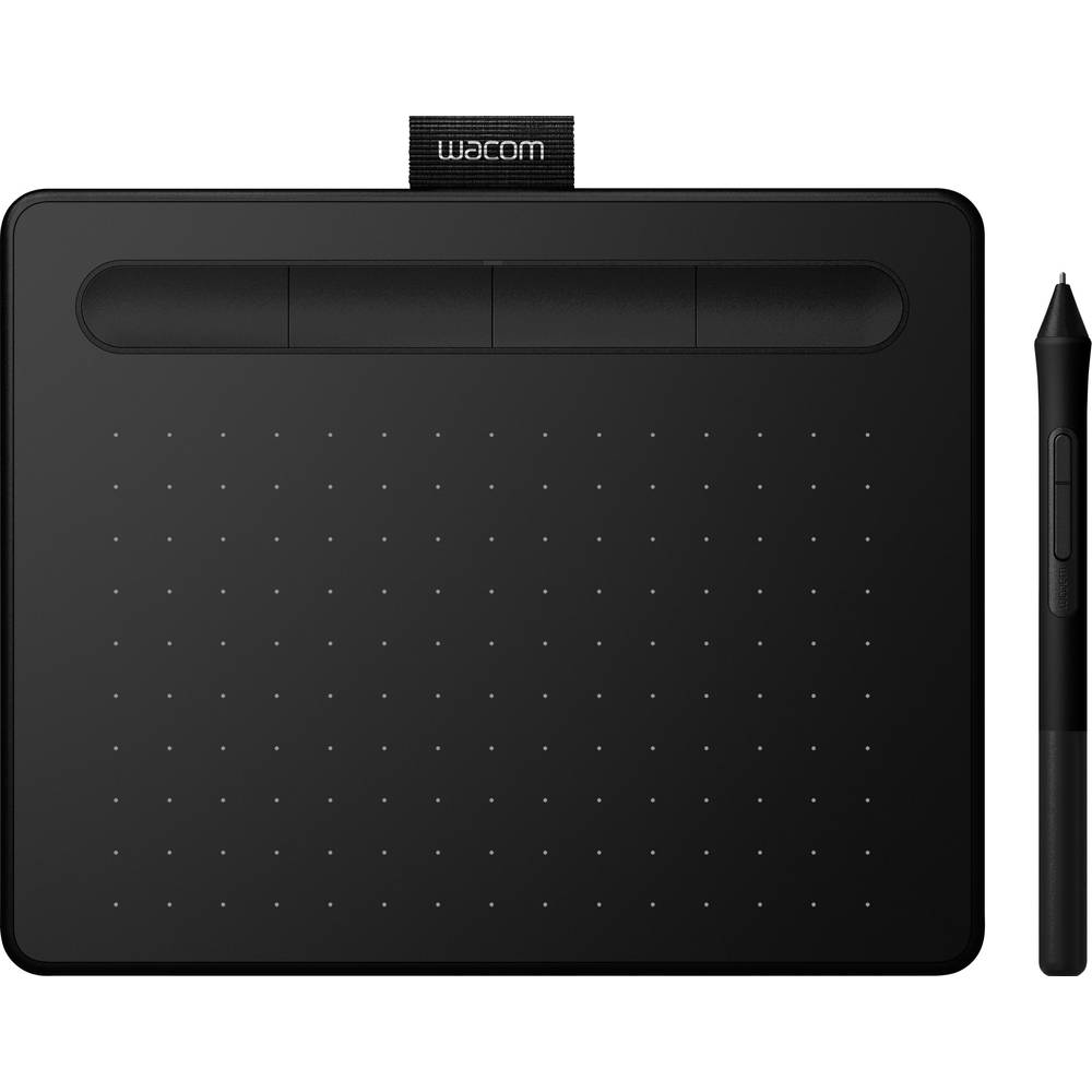 wacom tablette à stylet créative filaire intuos s noir