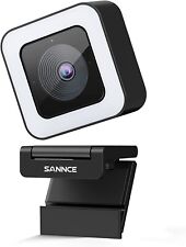 Webcam Sannce Usb 2k 4mp Super Hd Pour Ordinateur Portable Avec Obturateur